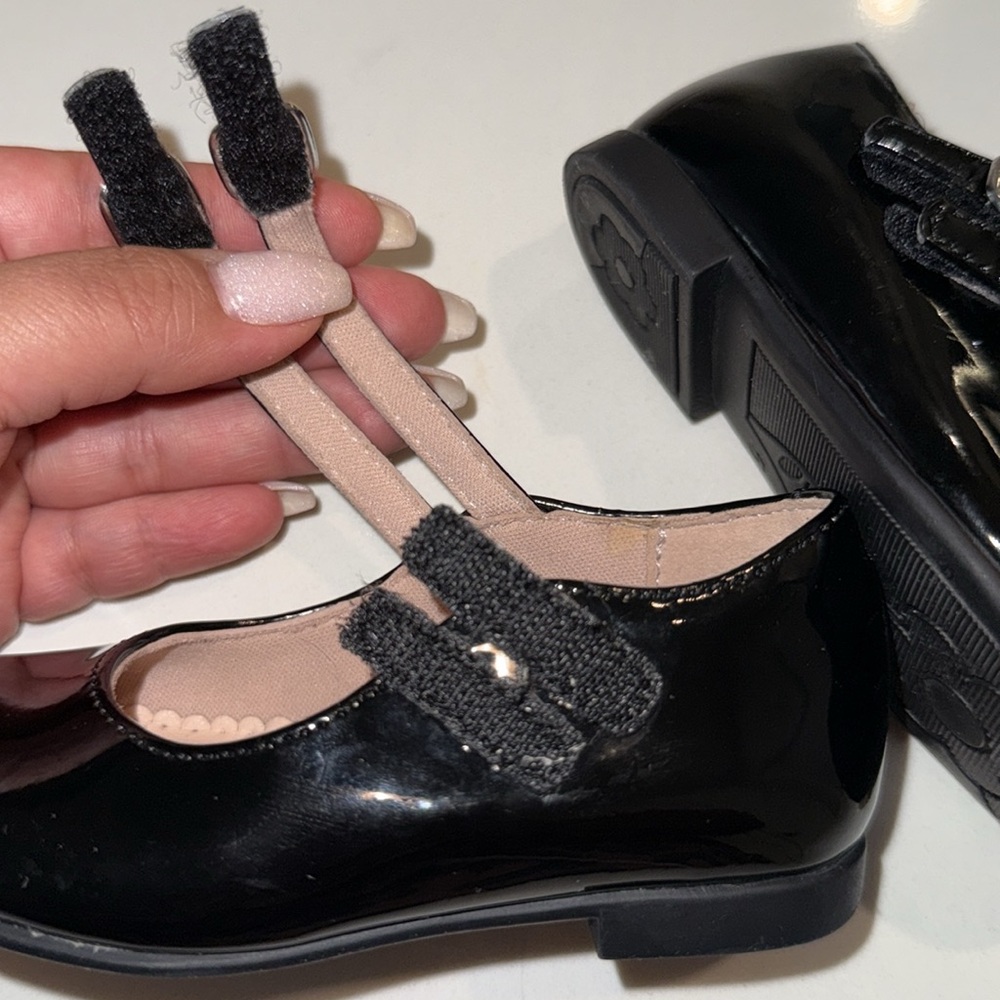 Toddler Black Patent Dress Shoes - Picture 7 of 7